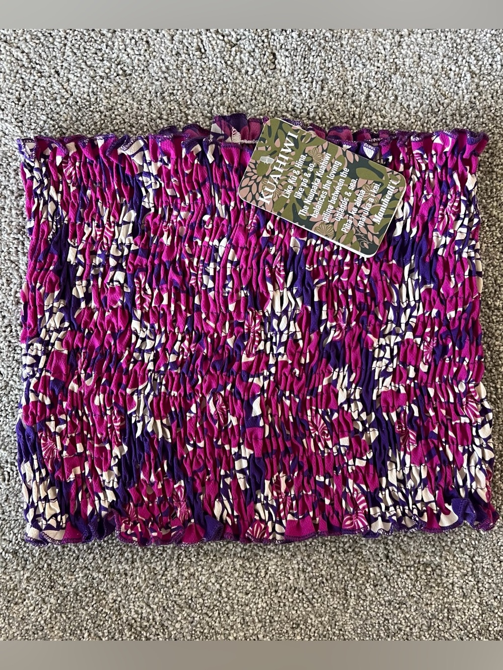 MANUHEALII Nina Top in Poni Print